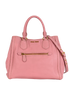 Shopping Tote, &pound;320, Handbags, Pink, Leather, Front view